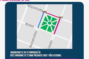 Anuncia SP cierre parcial de calles del centro