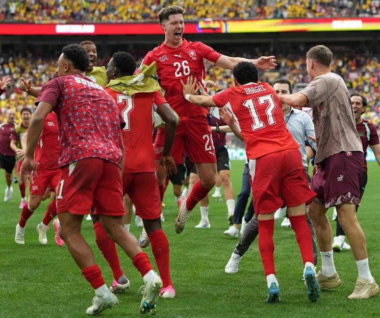 Suiza elimina a Colombia en penales y avanza a cuartos