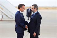 Macron se convierte en el primer dirigente en visitar Siria