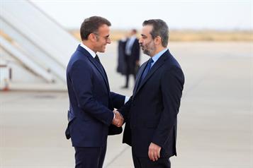 Macron se convierte en el primer dirigente en visitar Siria