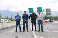 Comparte Adri&aacute;n con hom&oacute;logos proyecto vial del Huajuco