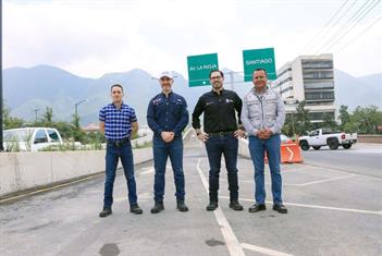 Comparte Adri&aacute;n con hom&oacute;logos proyecto vial del Huajuco