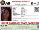 Buscan a jovencita desaparecida