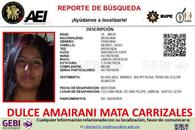Buscan a jovencita desaparecida