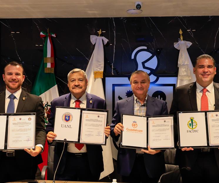 Formaliza Guadalupe convenio con la UANL Formaliza Guadalupe convenio con la UANL