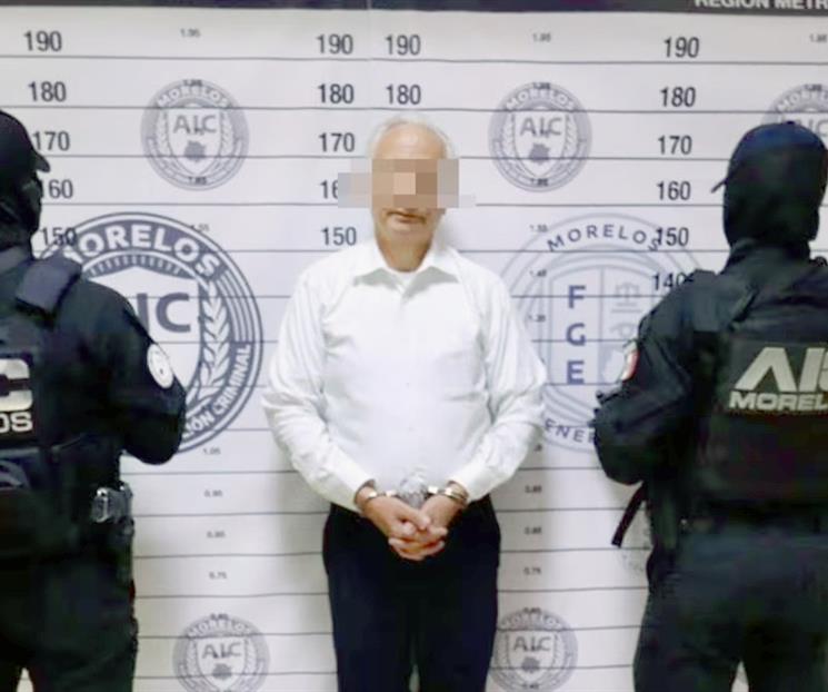 Llega detenido ex director de Pemex a FGR de Morelos