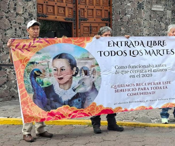Piden que regresen los martes gratis del Museo Dolores Olmedo