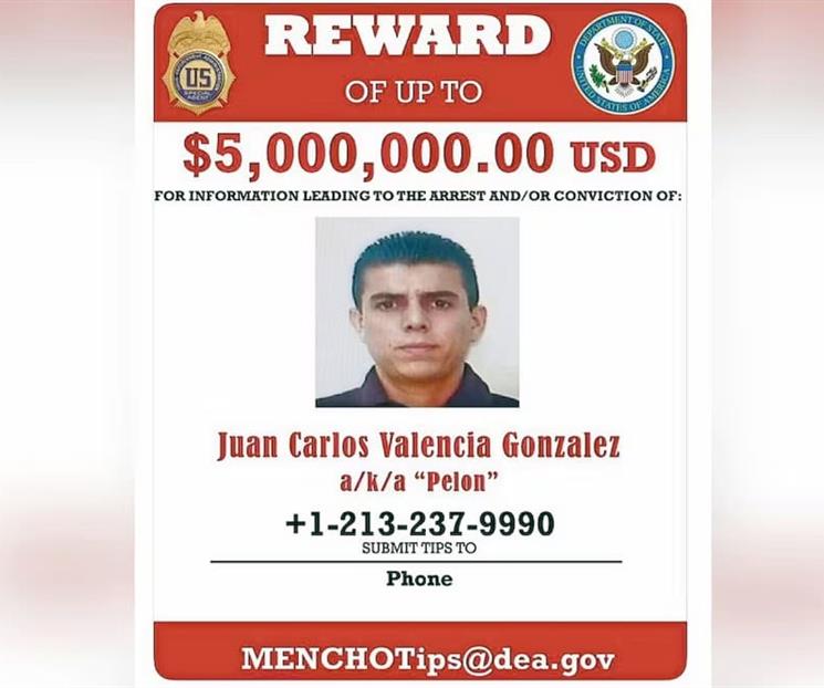 Identifica EU a nuevo l&iacute;der del CJNG y sucesor de &acute;El Mencho&acute;
