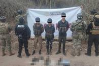 Operativo de Marina desmantela arsenal de Los Chapitos en Sinaloa Operativo de Marina desmantela arsenal de Los Chapitos en Sinaloa