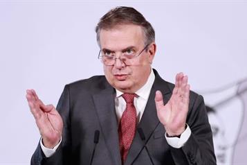 Celebra Ebrard aprobación de acuerdo con Europa