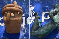 Detienen a dos por robo de esculturas en Barcelona Detienen a dos por robo de esculturas en Barcelona