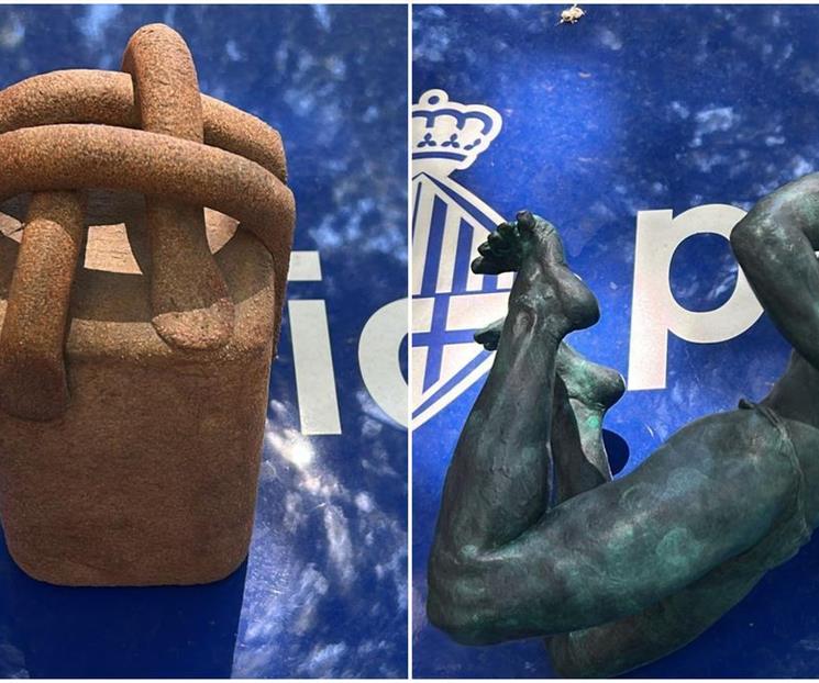 Detienen a dos por robo de esculturas en Barcelona
