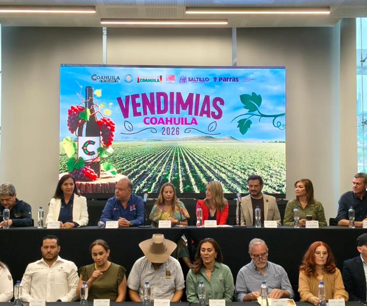 Presentan en Monterrey el Calendario de Vendimias Coahuila 2026