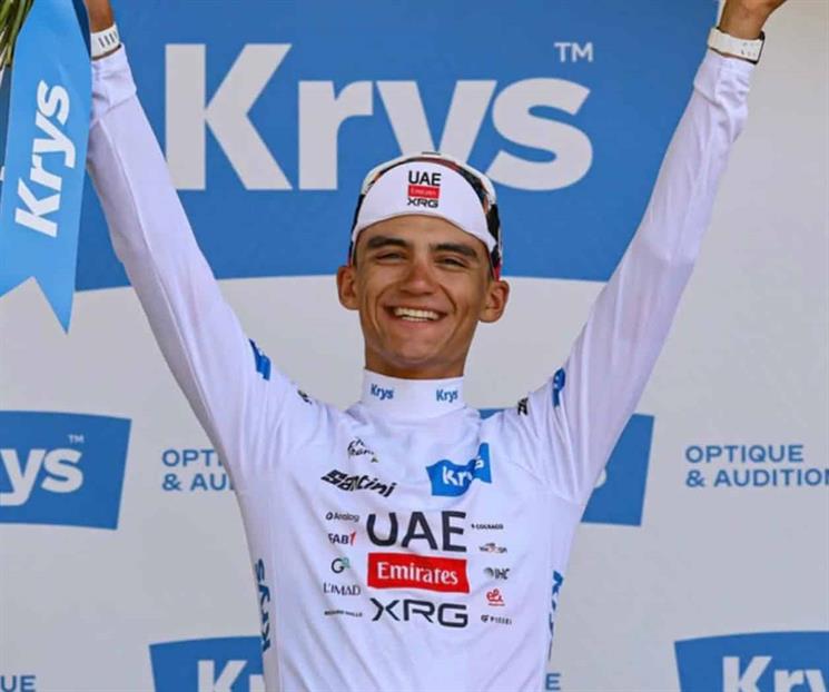 Isaac del Toro sigue firme en el podio del tour de Francia