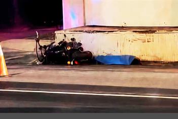 Muere tras derrapar en su moto en la Nacional