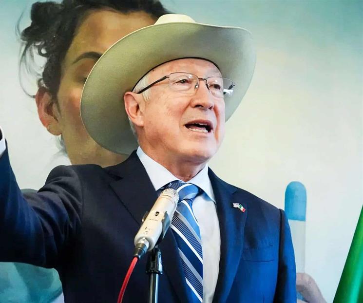 Asegura Sheinbaum que hay contradicci&oacute;n de Ken Salazar sobre Mayo