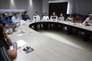 Sostienen Guerra y Orteg&oacute;n reuni&oacute;n para ver problema del agua
