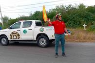 Sufre volcadura en Montemorelos