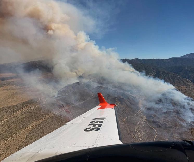 Evac&uacute;an zona de Los &Aacute;ngeles tras Incendio forestal