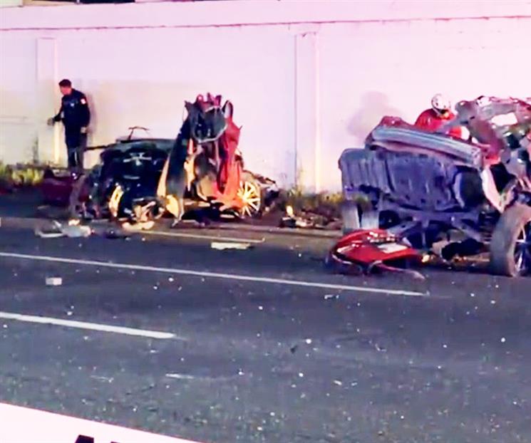 Deja choque 4 muertos en la Carretera Nacional Deja choque 4 muertos en la Carretera Nacional