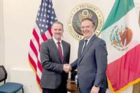 Recibe titular de comercio de EU a Ebrard