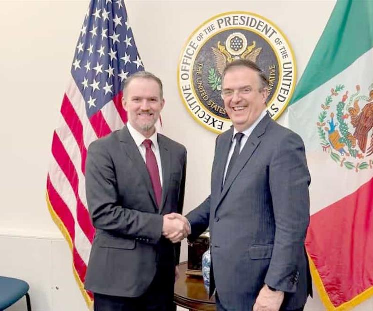 Recibe titular de comercio de EU a Ebrard Recibe titular de comercio de EU a Ebrard