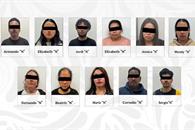 Detienen a 11 personas en el aeropuerto de Tijuana por cocaína Detienen a 11 personas en el aeropuerto de Tijuana por cocaína