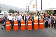 Entrega Escobedo cuarta etapa de rehabilitación de avenida Raúl Sal Entrega Escobedo cuarta etapa de rehabilitación de avenida Raúl Sal
