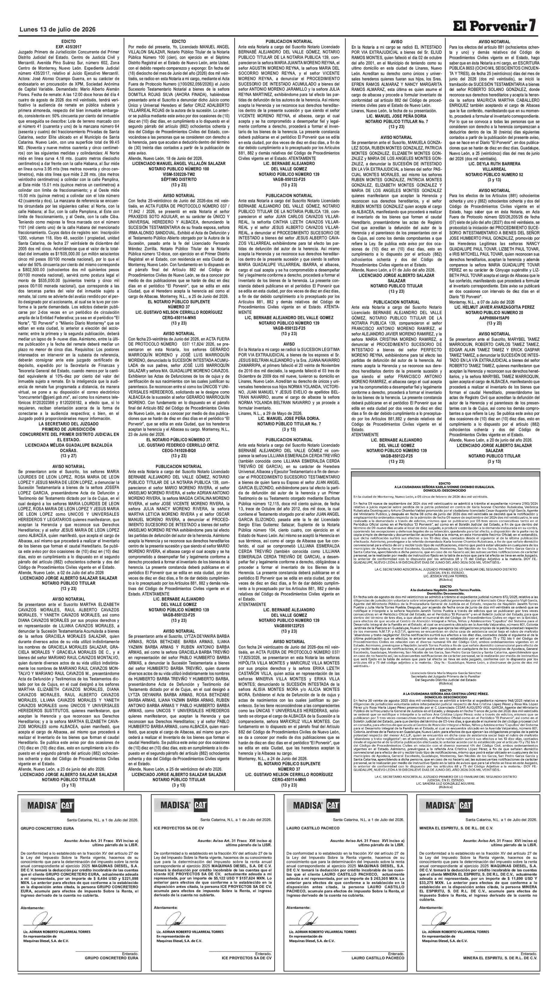 Edictos