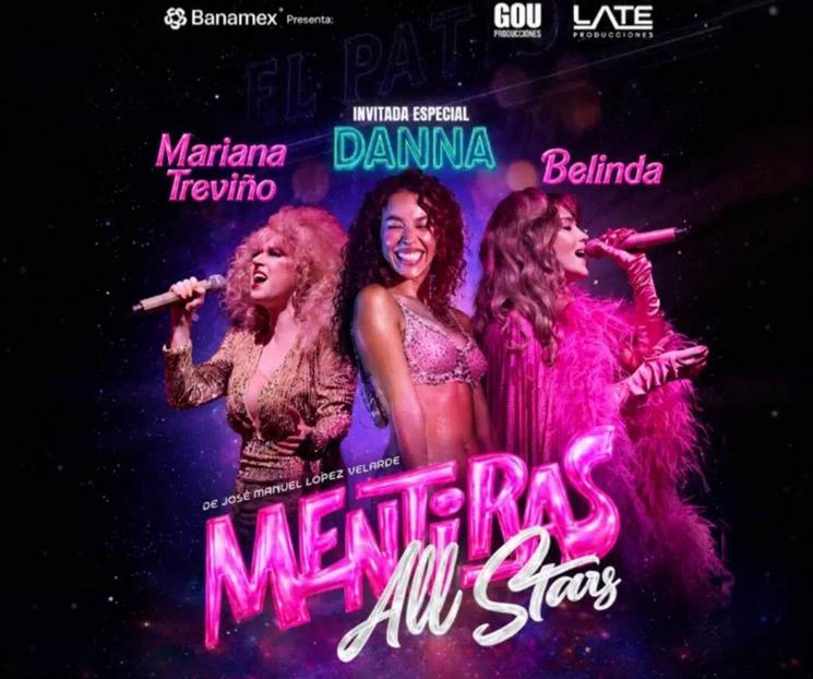 Ser&aacute; Danna invitada especial en Mentiras: All Stars en Monterrey