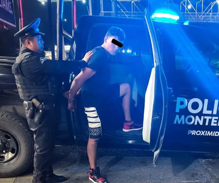 Asalta a taxista y lo detienen