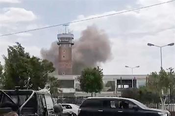 Bombardea el gobierno yemen&iacute; aeropuerto de San&aacute;