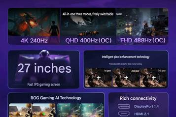 ASUS rompe el dilema entre resoluci&oacute;n y velocidad