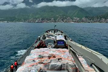 Arriban a Venezuela buques con ayuda humanitaria