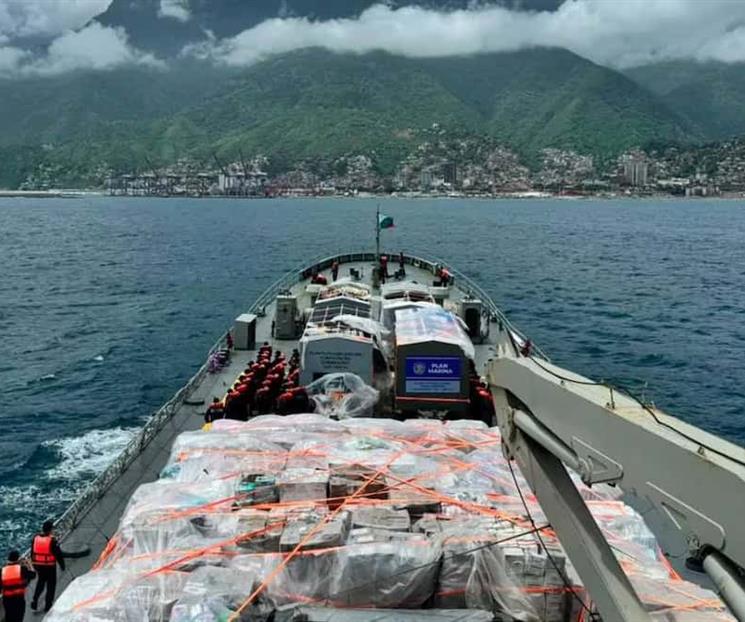 Arriban a Venezuela buques con ayuda humanitaria Arriban a Venezuela buques con ayuda humanitaria