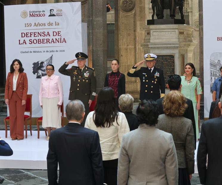 Sheinbaum encabeza 159 aniversario de la República Restaurada Sheinbaum encabeza 159 aniversario de la República Restaurada