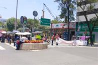 Trabajadores de Cultura cierran avenida Chapultepec