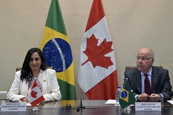 Espera Canad&aacute; firmar acuerdo de libre comercio con Mercosur
