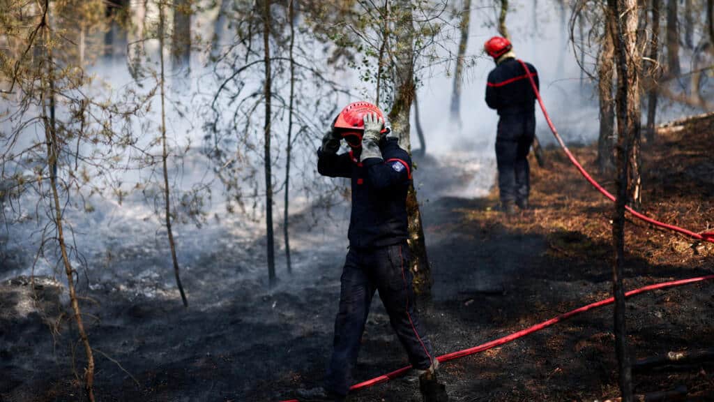 Prisi&oacute;n para sospechoso de incendio en bosque franc&eacute;s