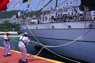 Regresa Buque Escuela Cuauht&eacute;moc al mar