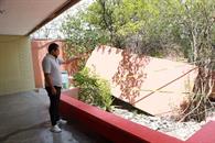 Denuncia diputado peligro de derrumbe en una secundaria