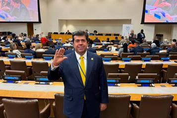 Asiste Pedro Haces al Foro Parlamentario en la ONU