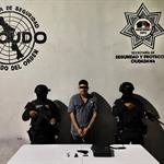 Detienen a sujeto con arma de fuego