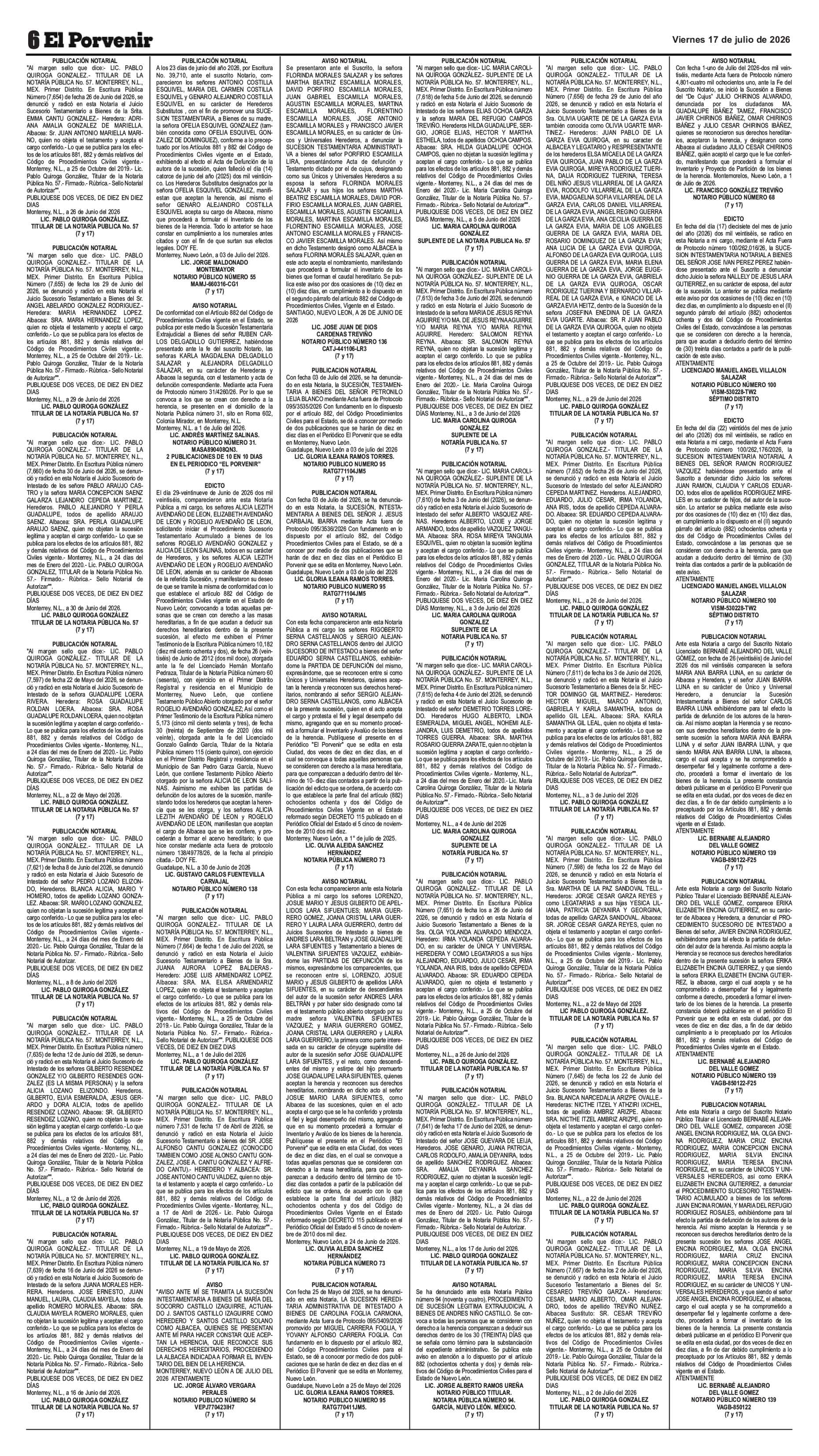 Edictos