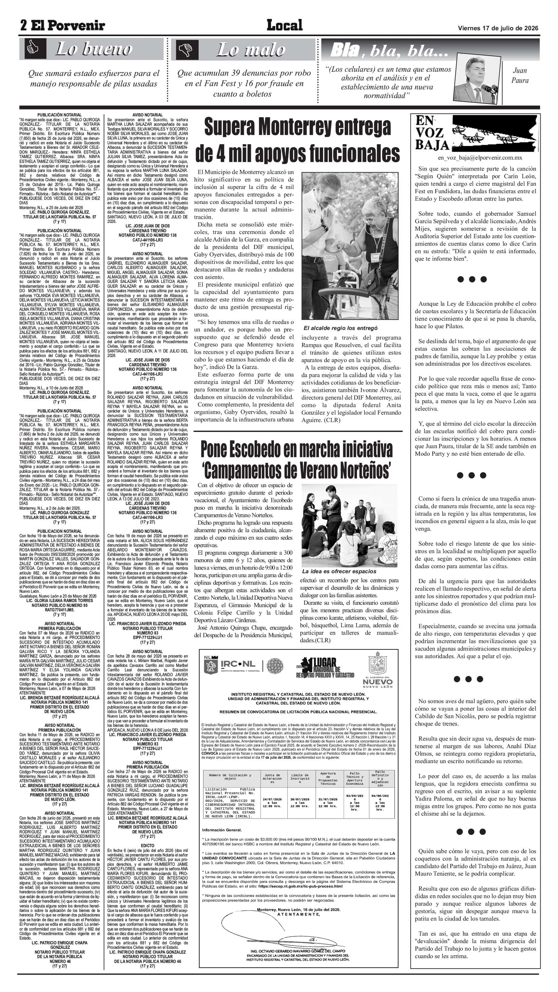 Edictos