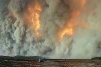 Afectan el aire de Estados Unidos los incendios en Canad&aacute;