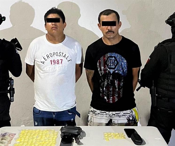 Capturan a dos narcodistribuidores en zona centro de Monterrey Capturan a dos narcodistribuidores en zona centro de Monterrey