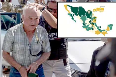 Revelan red de huachicol que involucra a Ernesto Ruffo Appel