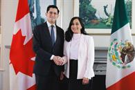 Fortalece canciller relación binacional con Canadá Fortalece canciller relación binacional con Canadá