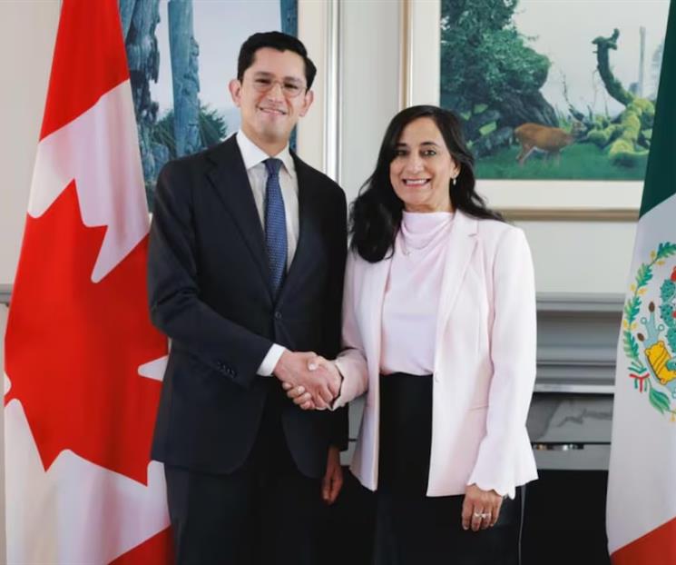 Fortalece canciller relación binacional con Canadá Fortalece canciller relación binacional con Canadá